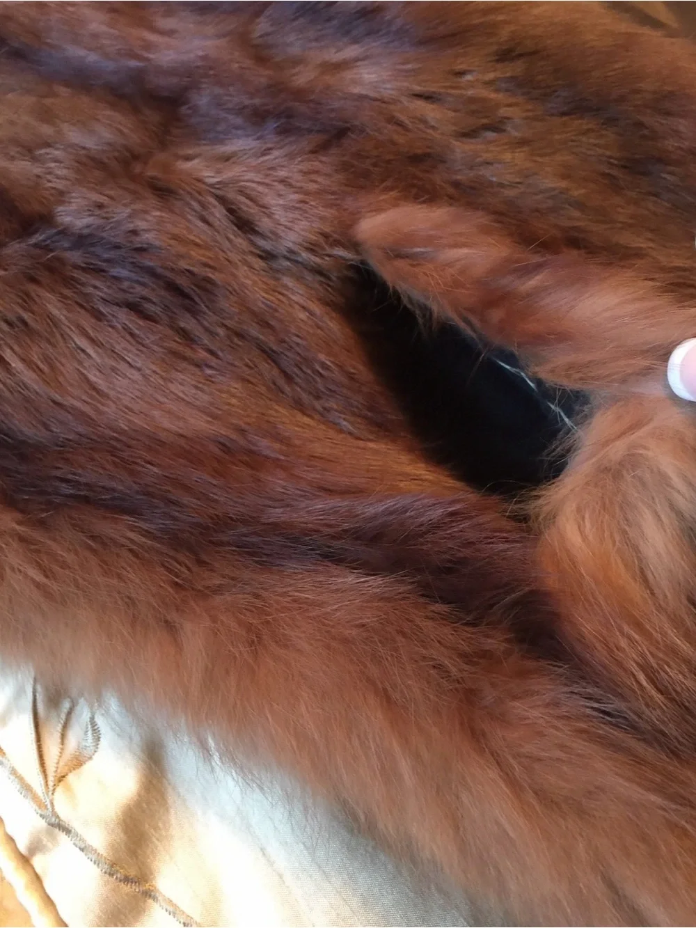 Luxurious Brown Faux Fur Shawl Collar Coat